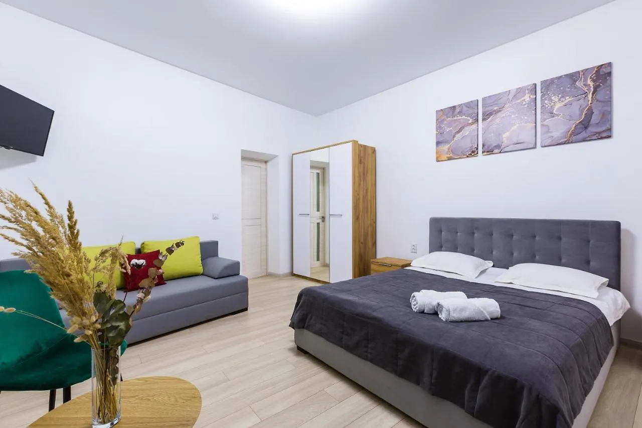 Vodna White Apartment Lvov Ukrajina