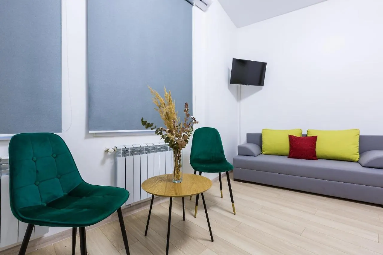 Vodna White Apartment Lvov Ukrajina